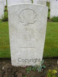 Etaples Military Cemetery - Allen, Asa Marple